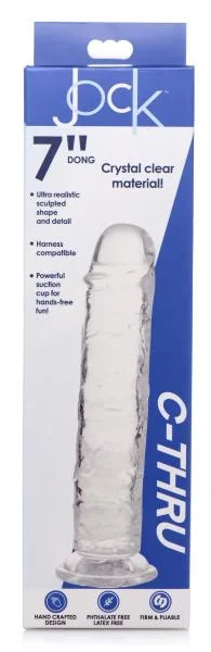 Jock C-thru Dildo - 7 Inch — image 6 of 6