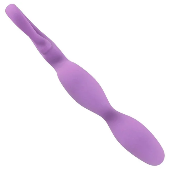 Textured Anal Stimulator - Curved For G & P-Spot Pleasure