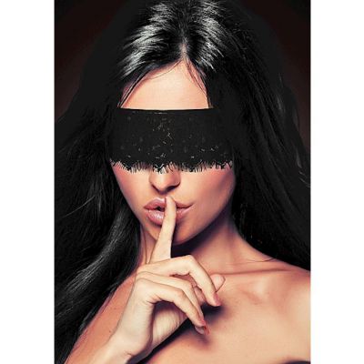 Mystere Lace Mask Black