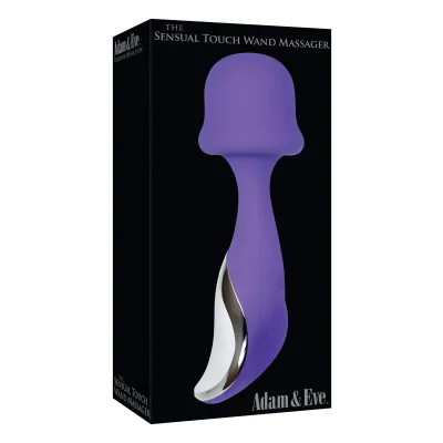 Adam and Eve the Sensual Touch Wand Massager Purple