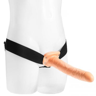Fetish Fantasy Unisex Hollow Strap On 10 Inch