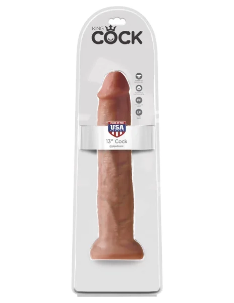 King Cock 13" Cock - Tan