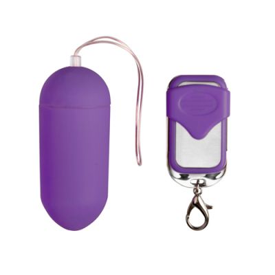 Remote Controllable Vibrating Egg Purple