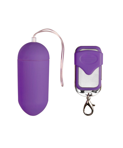 Remote Controllable Vibrating Egg - Purple