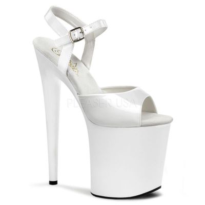 FLAMINGO 809 8 Heel Ankle Strap Platform Sandal