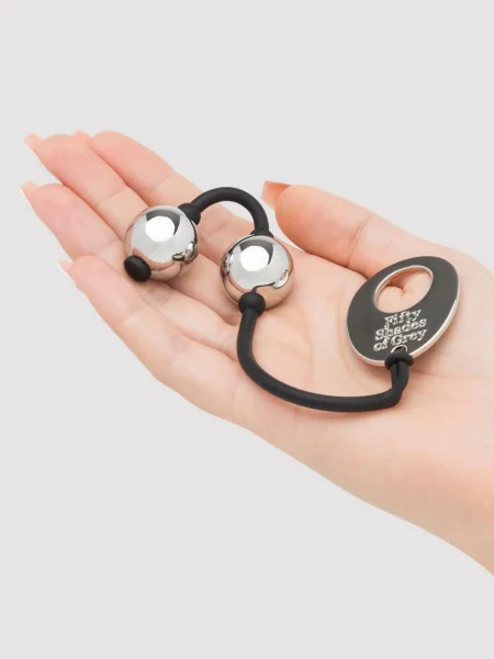 Fifty Shades of Grey Inner Goddess Mini Silver Pleasure Balls 3oz