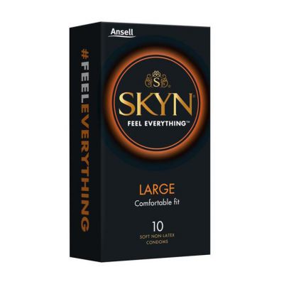 Skyn Non Latex 56mm Large Condoms 10 pack