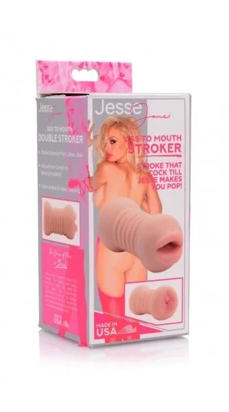 Jesse Jane Ass to Mouth Double Stroker