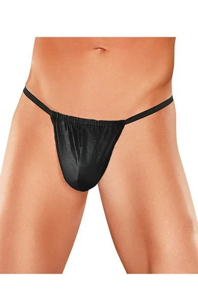 Male Power Posing Thong Black O/S