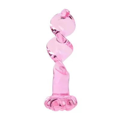 Lucent Helical Glass Massager
