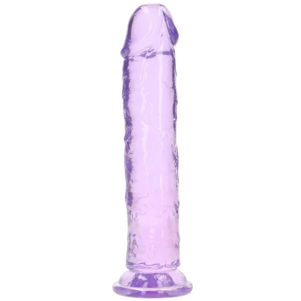 RealRock Crystal Clear Jelly 10 Inch Dildo