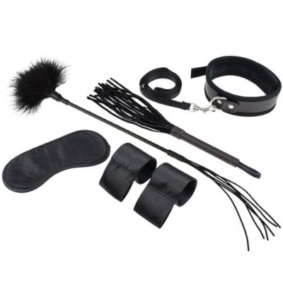 Bondara Introduction to Bondage Black Adventurous Set