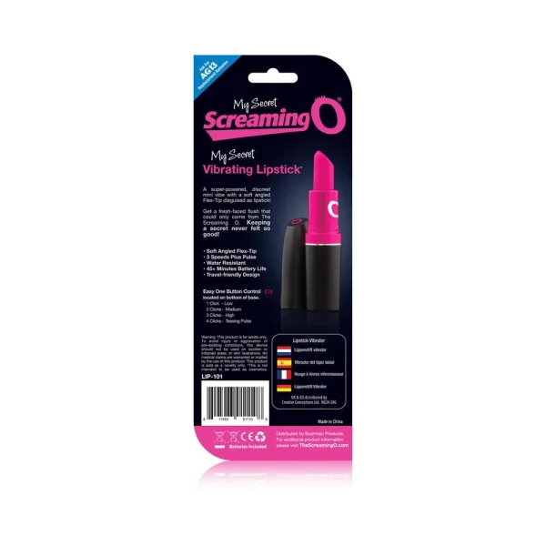Screaming O Vibrating Lipstick