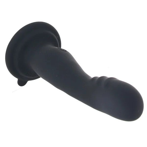 Impressions Amsterdam Rechargeable Waterproof Silicone G-Spot Suction Cup Vibrator By Blush - Black