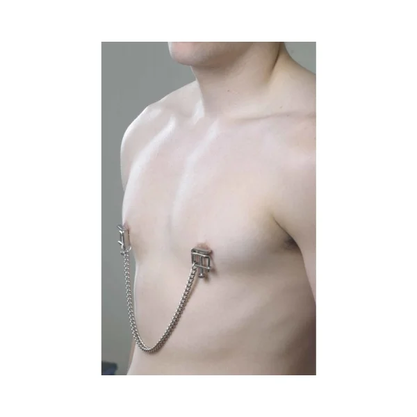 Spartacus Adjustable Nipple Clamps With Curbed Chain — image 8 of 9