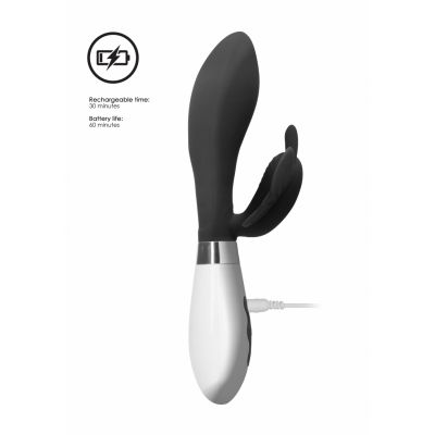 Alexios Rechargeable Black Clit Stimulation Toys