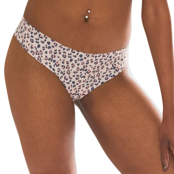 Bonks Individually Packaged Cat's Out Of The Bag Seamless Thong - One Size