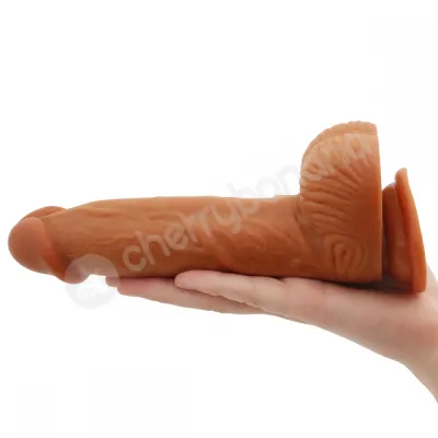 Real Lover Brown Lifelike 7 5 Dildo