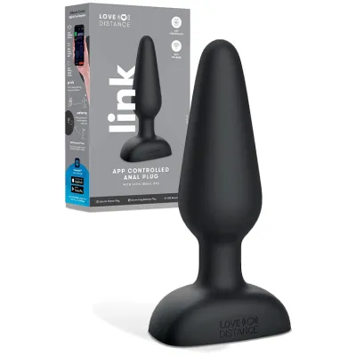 Love Distance Link 5 5 Vibrating Anal Plug with App Control