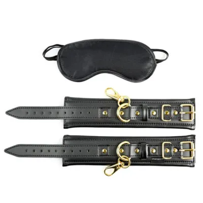 Sportsheets Cuffs Blindfold Set Special Edition