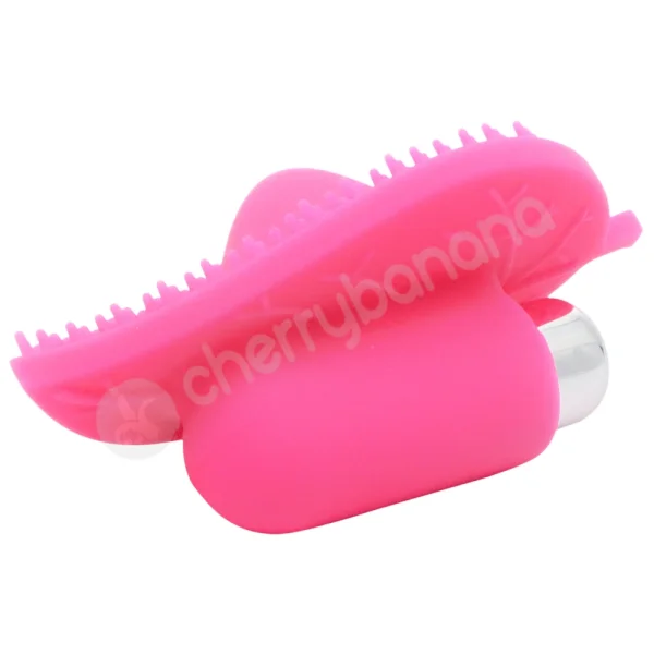 Cherry Banana Pink Vibrating Love Leaf Stimulator