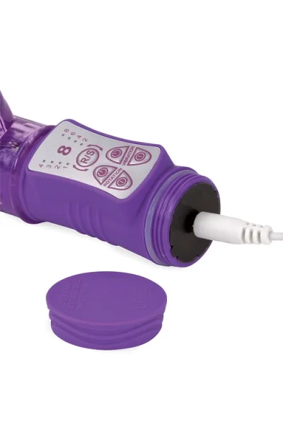 Adam and Eve Rechargeable 9" Rabbit Vibrator with Rotating Beaded Shaft