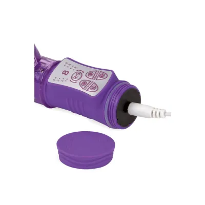 Adam and Eve Rechargeable 9 Rabbit Vibrator with Rotating Beaded Shaft