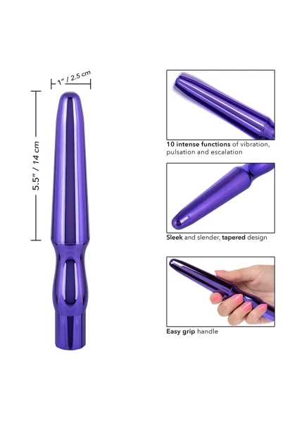 Rechargeable Anal Probe in Silver