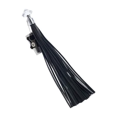Bound X Diamond Handle Flogger