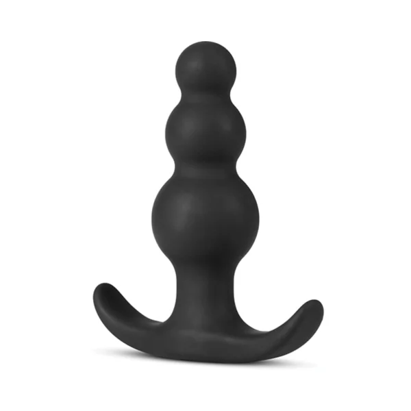 Anal Adventure Platinum Beaded Plug Black — image 8 of 14