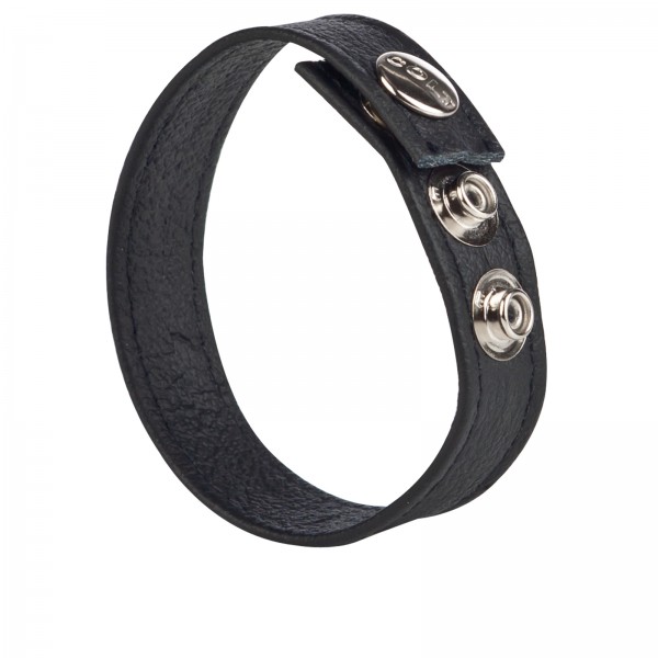 3 Snap Leather Cock Ring