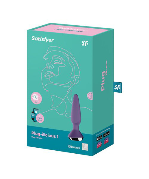 Satisfyer Plug-ilicious 1 App Controlled Rechargeable Butt Plug