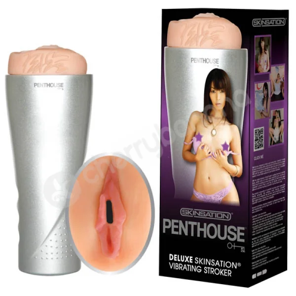 Penthouse Deluxe Vibrating Cyberskin Stroker Marica Hase
