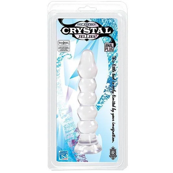 Crystal jellies anal plug