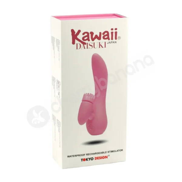 Kawaii Daisuki 1 Pink Rechargeable Vibrator