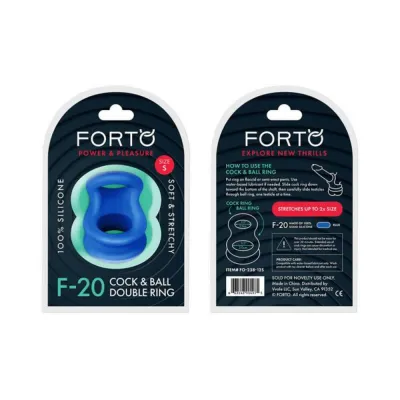 Forto F 20 Balls Stretcher Liquid Silicone 50 67 Blue