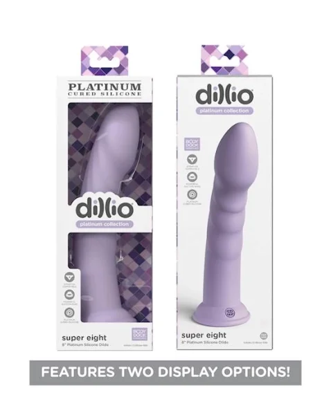 Dillio Platinum Super Eight Dildo