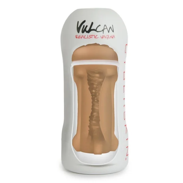 Cyberskin Vulcan Realistic Vagina - Mocha