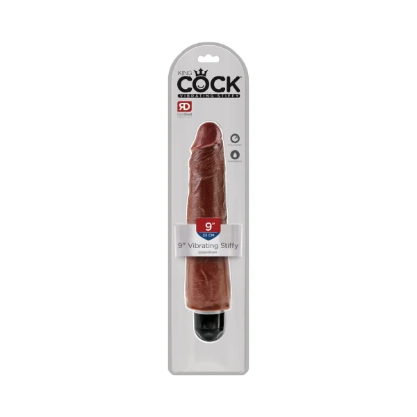 King Cock 9 inches Vibrating Stiffy — image 6 of 12