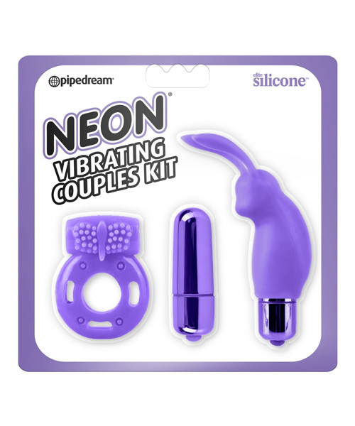 Neon Vibrating Couples Kit