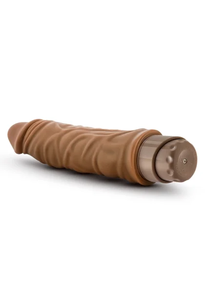 Dr. Skin - Cock Vibe 10 - 8.5 Inch Vibrating Cock  - Mocha