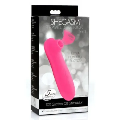 Shegasm Travel Sidekick 10X Suction Clit Stimulator