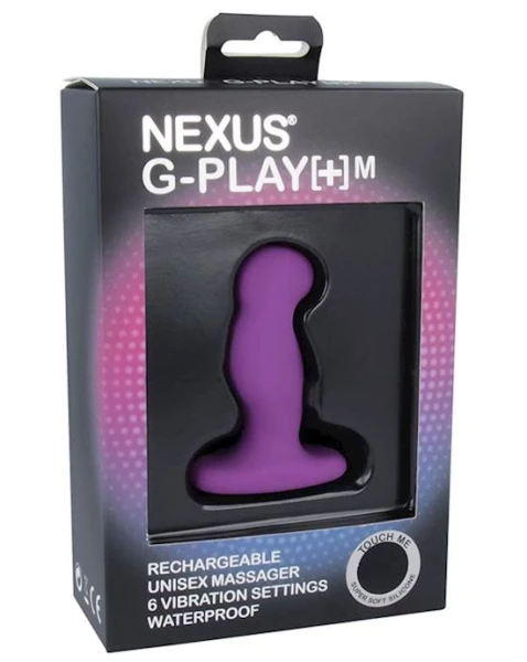 G-Play Plus Medium Unisex Vibrator Purple