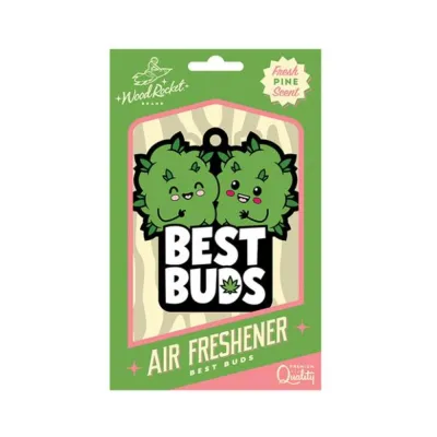 Games Novelty Wood Rocket Air Freshener Best Buds