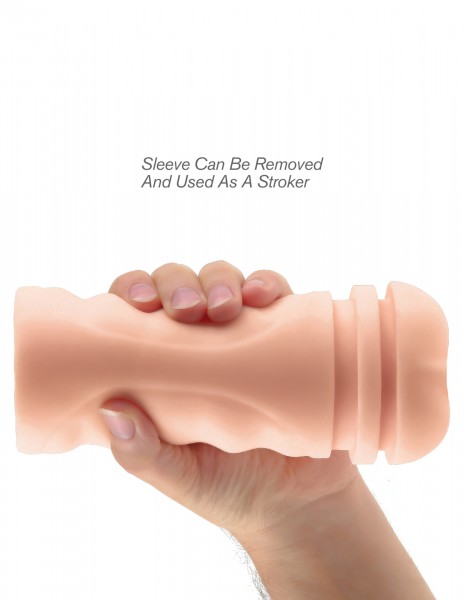 Mega Grip Vibrating Ass Stroker
