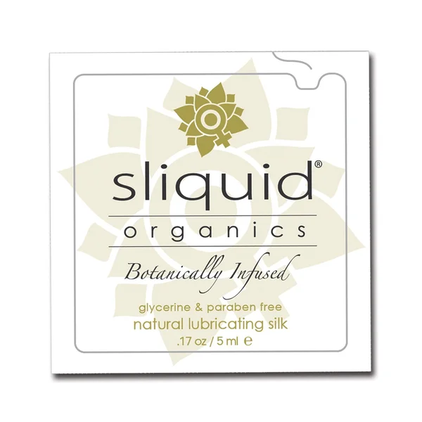 Sliquid organics silk lubricant - .17 oz pillow — image 3 of 4