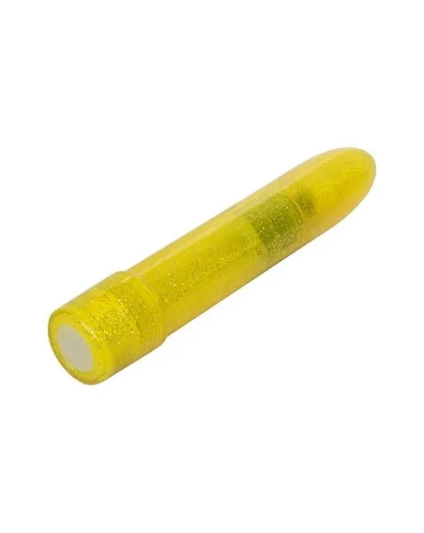 Sparkle Mini Vibe - Yellow - 4.5 Inch