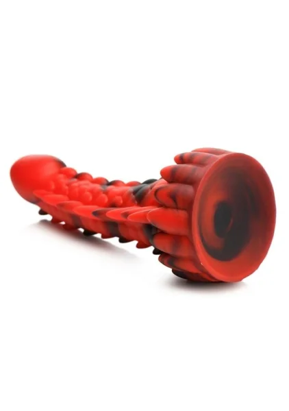Demon Rising Scaly Dragon 8" Silicone Suction Cup Dildo By Creature Cocks