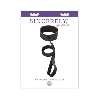 Sincerely Ss Locking Lace Collar Leash