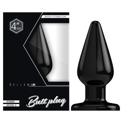 Bottom Line 4 Butt Plug Model 2 Rubber